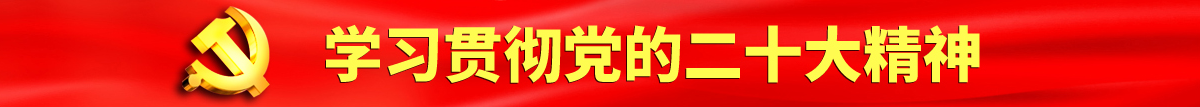 日操逼好逼认真学习贯彻落实党的二十大会议精神